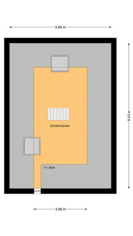 Heilige Geeststraat 7 Floorplan Blur 2