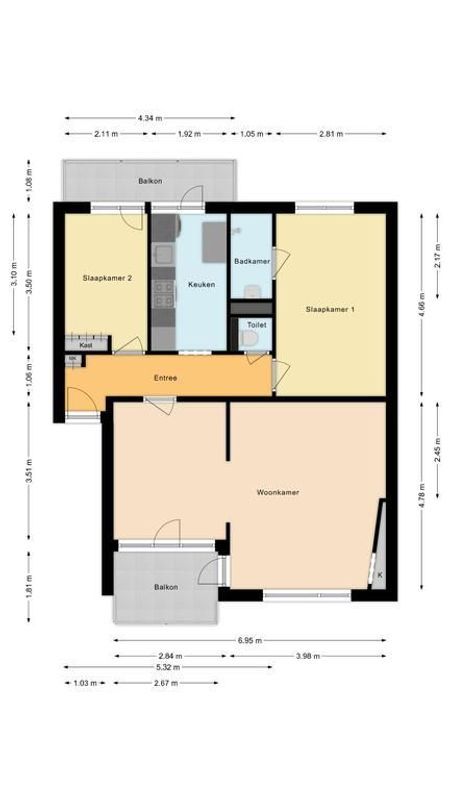 Jeroen Boschlaan 219 Floorplan Blur 0