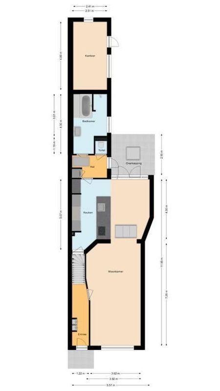 Broekweg 136 Floorplan Blur 0