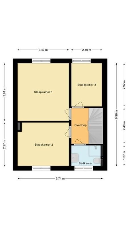 Kriekelaar 11 Floorplan Blur 1