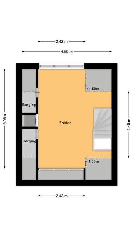 ter Borghstraat 1 Floorplan Blur 2