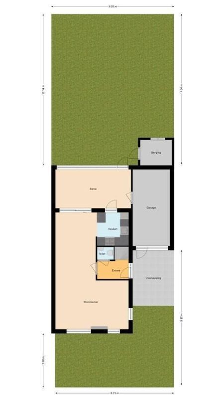 Martin Luther Kingstraat 59 Floorplan Blur 3