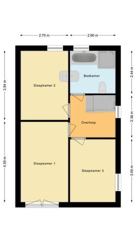 Martin Luther Kingstraat 59 Floorplan Blur 1