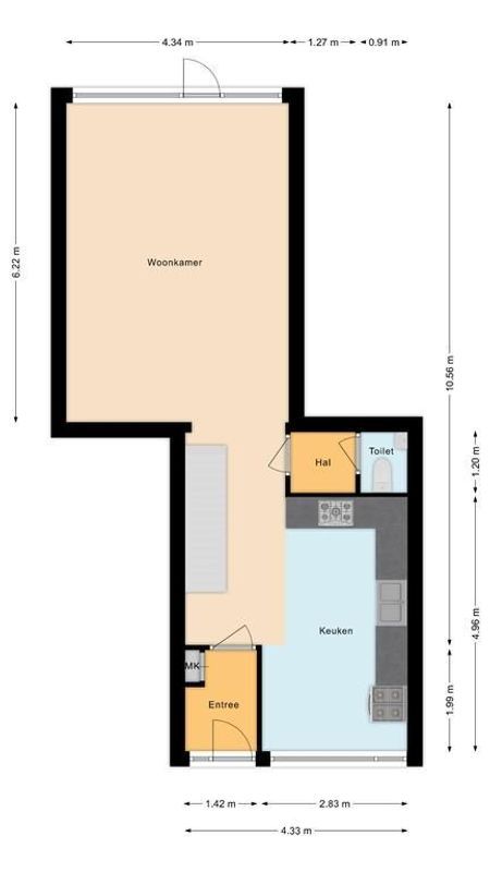 Waleweinlaan 104 Floorplan Blur 0