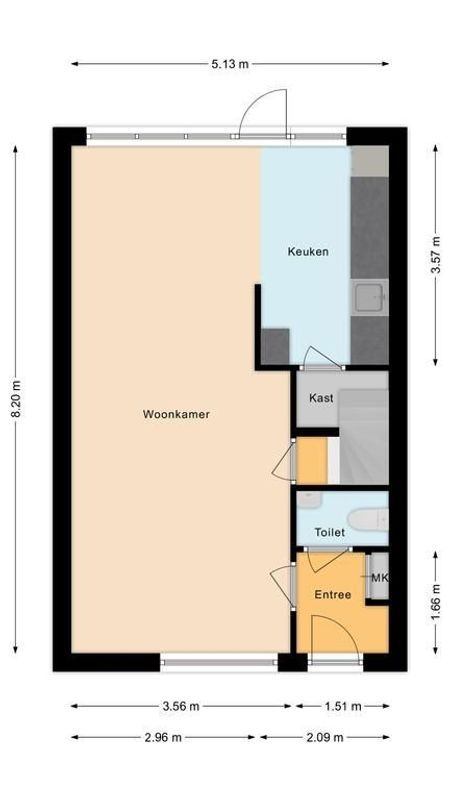 Pastoor van de Boschstraat 18 Floorplan Blur 0