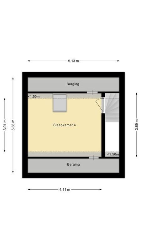 Pastoor van de Boschstraat 18 Floorplan Blur 3