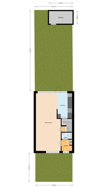 Pastoor van de Boschstraat 18 Floorplan Blur 2