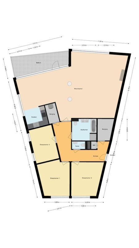 Hofdael 104 Floorplan Blur 0