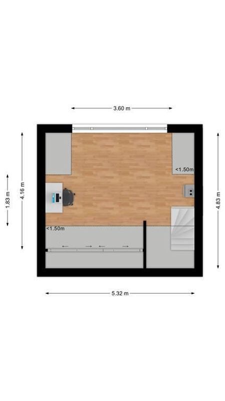 Duifstraat 53 Floorplan Blur 2