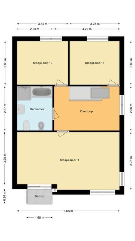 Akkerstraat 10 Floorplan Blur 1