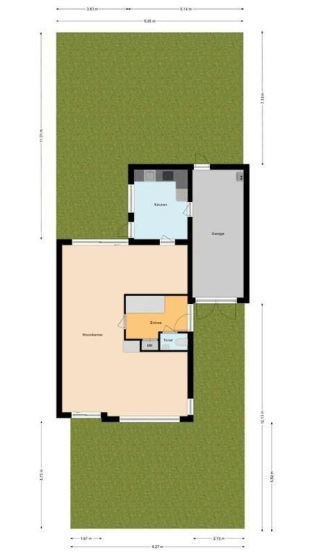Akkerstraat 10 Floorplan Blur 2