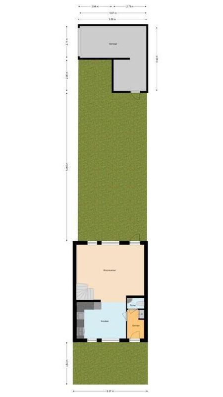 Gagelrijs 63 Floorplan Blur 3