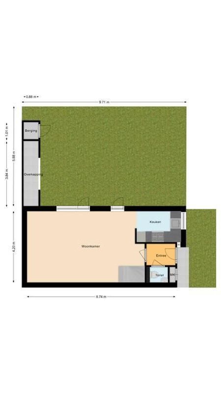 Barones van Voorst tot Voorsthof 10 Floorplan Blur 2