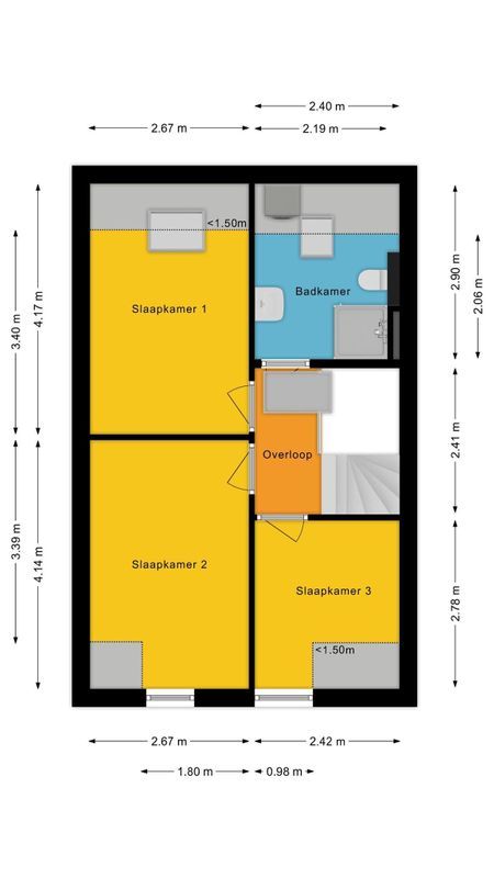 Sluisweg 48 Floorplan Blur 2