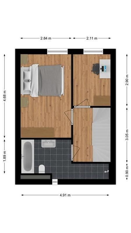 Ankeveenstraat 56 Floorplan Blur 1