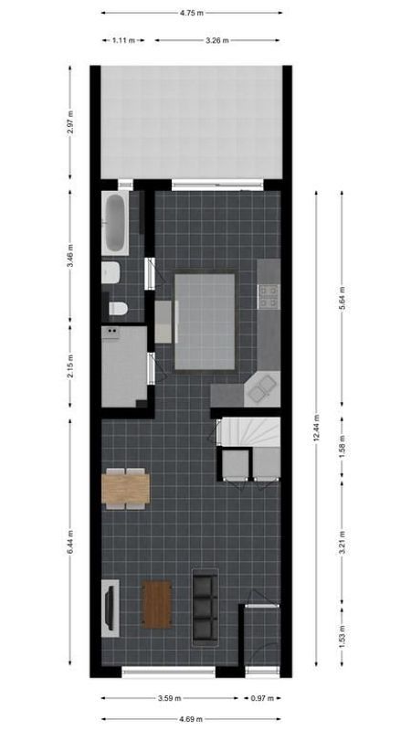 Pastoor Smitsstraat 64 Floorplan Blur 0