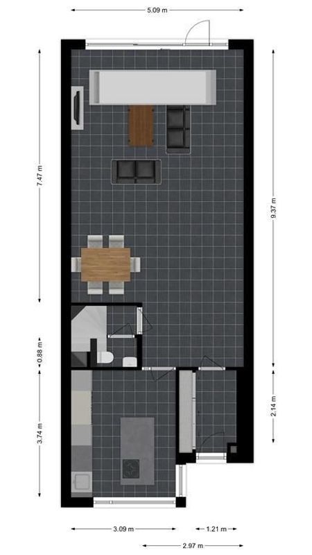 Manderveenstraat 63 Floorplan Blur 0