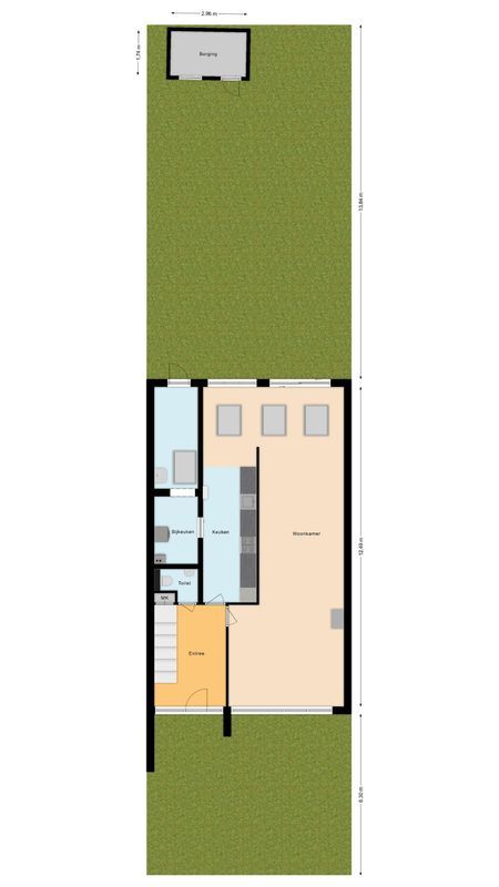 Theseusweg 14 Floorplan Blur 2