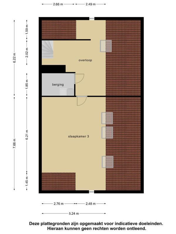 A.Vlaminckxplein 21 Floorplan Blur 1