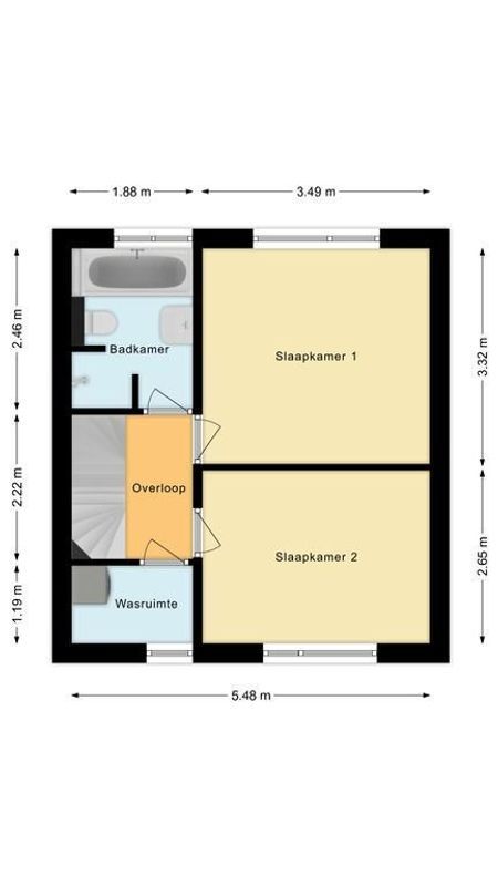Lakenstraat 9 Floorplan Blur 2