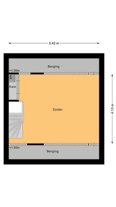 Lakenstraat 9 Floorplan Blur 6