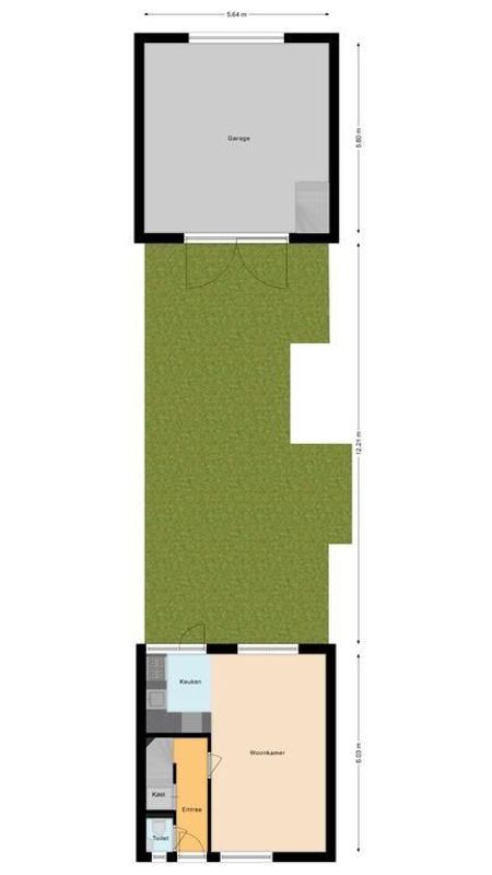 Lakenstraat 9 Floorplan Blur 5