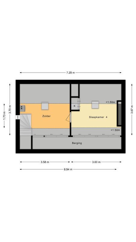 Molenstraat 41 Floorplan Blur 3