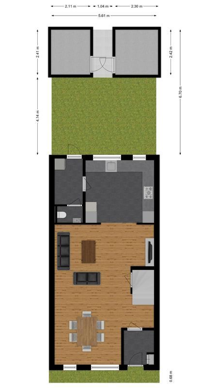 Lievekenshoek 6 Floorplan Blur 3