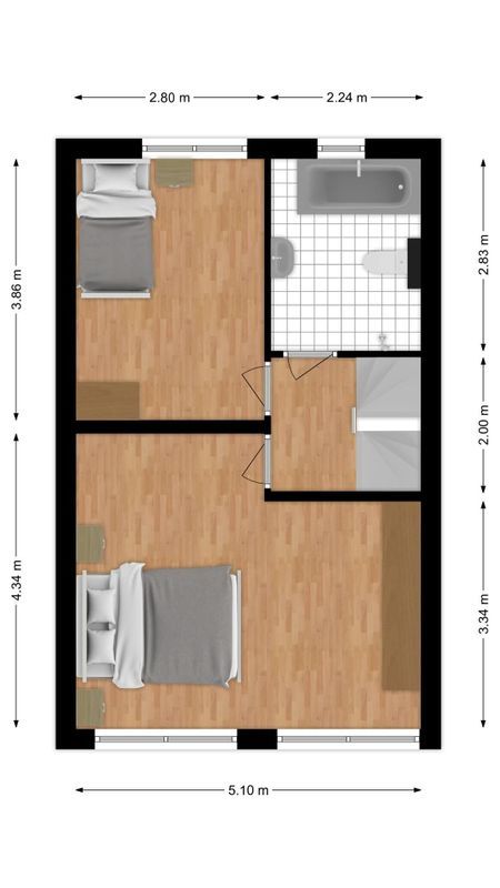 Bijsterveldenlaan 198 Floorplan Blur 1