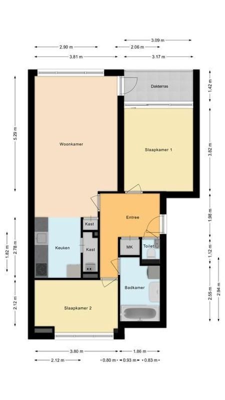 Pessershof 77 Floorplan Blur 0
