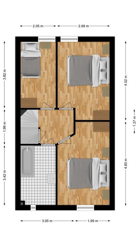 Lombardijenlaan 361 Floorplan Blur 1