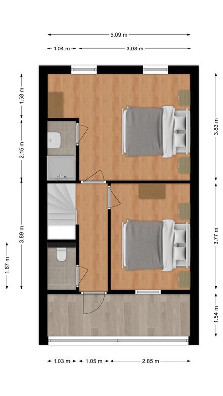 Lombardijenlaan 361 Floorplan Blur 3