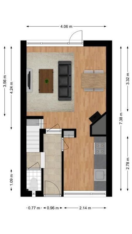 Schiphollaan 29 Floorplan Blur 1