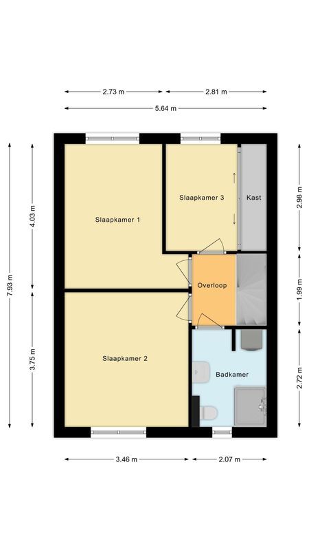Jeroen Boschstraat 7 Floorplan Blur 1
