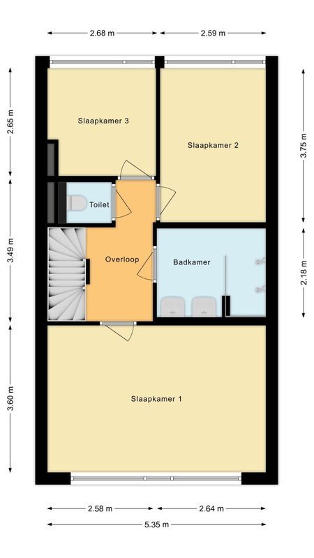 Stoomlederplein 32 Floorplan Blur 4