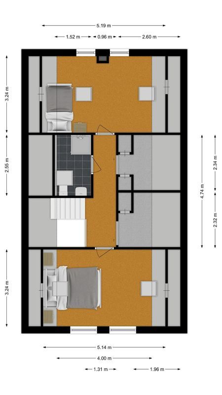 Delfshavenstraat 12 Floorplan Blur 1