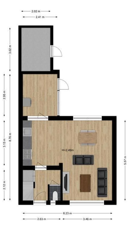 Weefmeesterstraat 22 Floorplan Blur 0