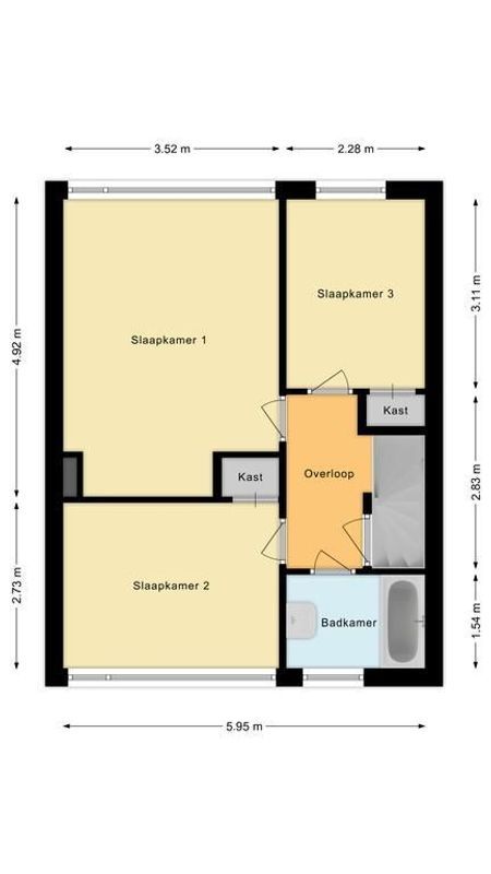 Beneden Beekloop 17 Floorplan Blur 1
