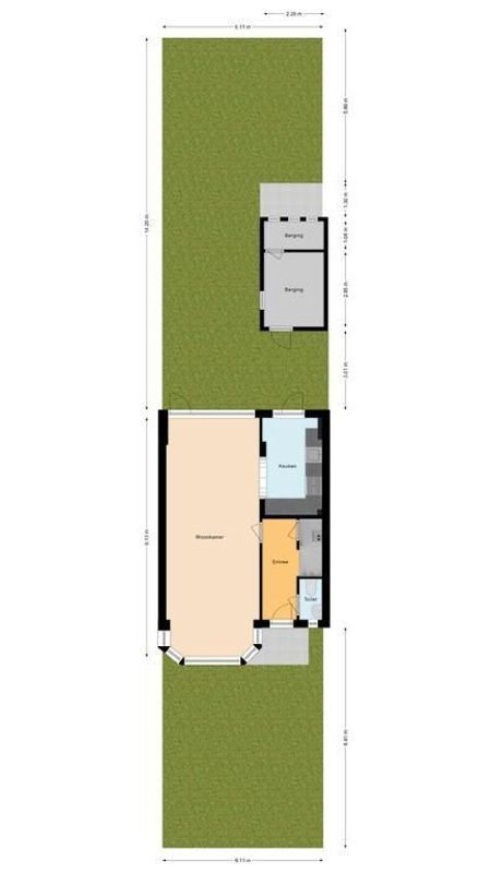 Beneden Beekloop 17 Floorplan Blur 3