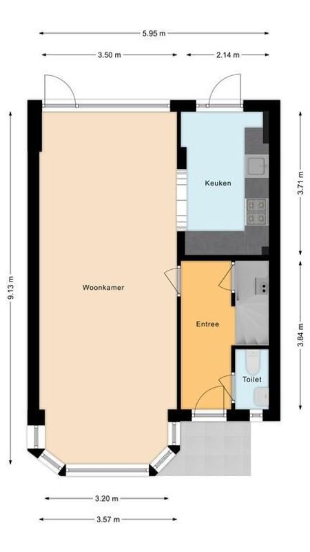 Beneden Beekloop 17 Floorplan Blur 0