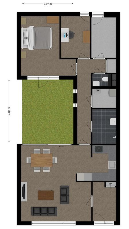 Papaverhof 18 - b Floorplan Blur 0