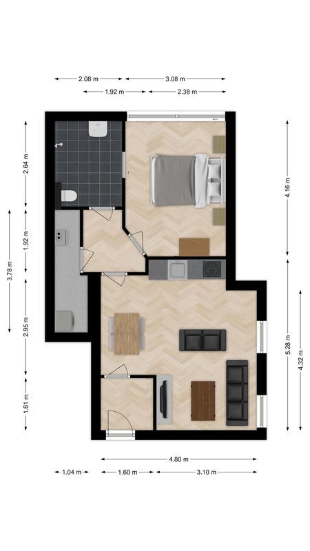 De Kerkschuur 6 Floorplan Blur 0