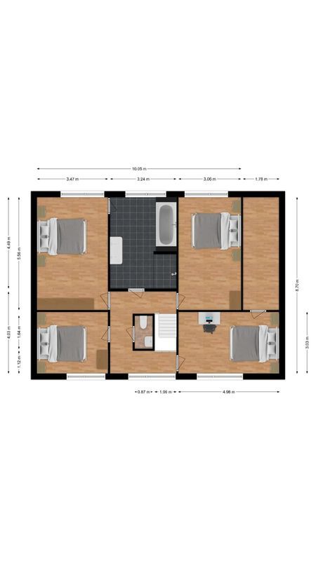 Oploostraat 8 Floorplan Blur 1