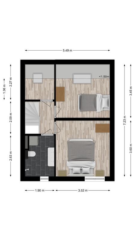 Baflostraat 10 Floorplan Blur 1