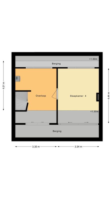 Spinnerstraat 4 Floorplan Blur 3