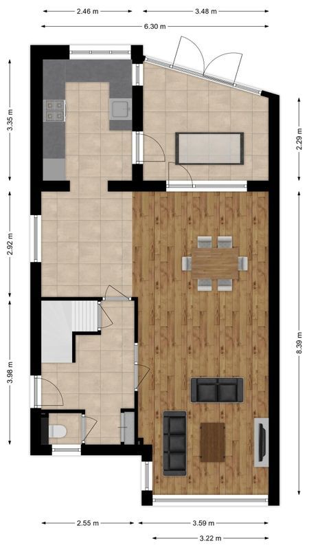 Wermenbossestraat 1 Floorplan Blur 0