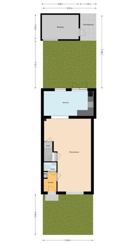 Marga Klompelaan 80 Floorplan Blur 3