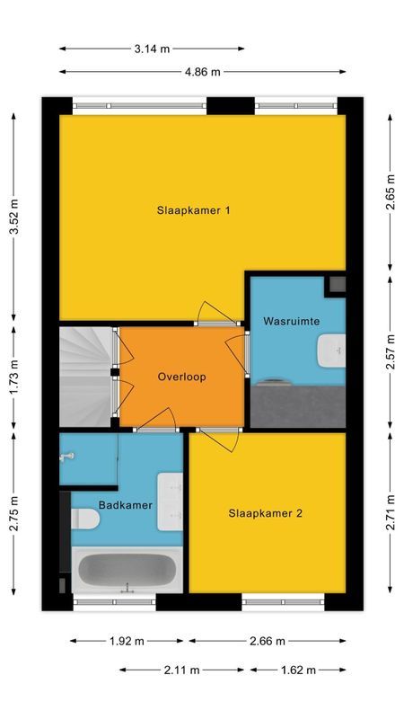 Zoutmanstraat 7 Floorplan Blur 2