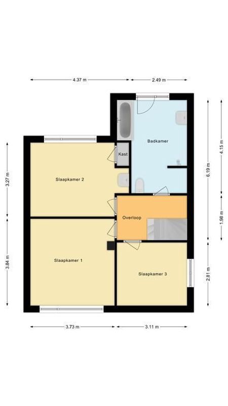 Kleine Spie 3 Floorplan Blur 1