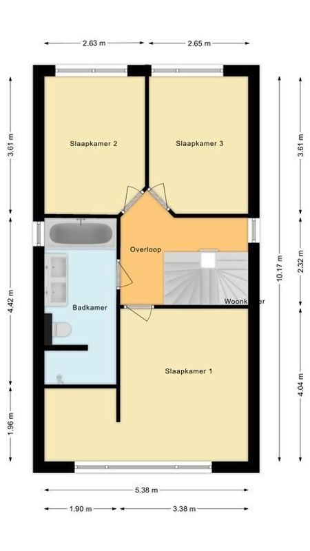 Alice Nahonstraat 1 Floorplan Blur 1